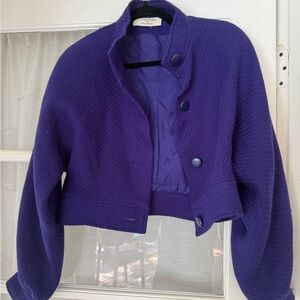 Vintage jacket MaxMara style Deep Purple Women's